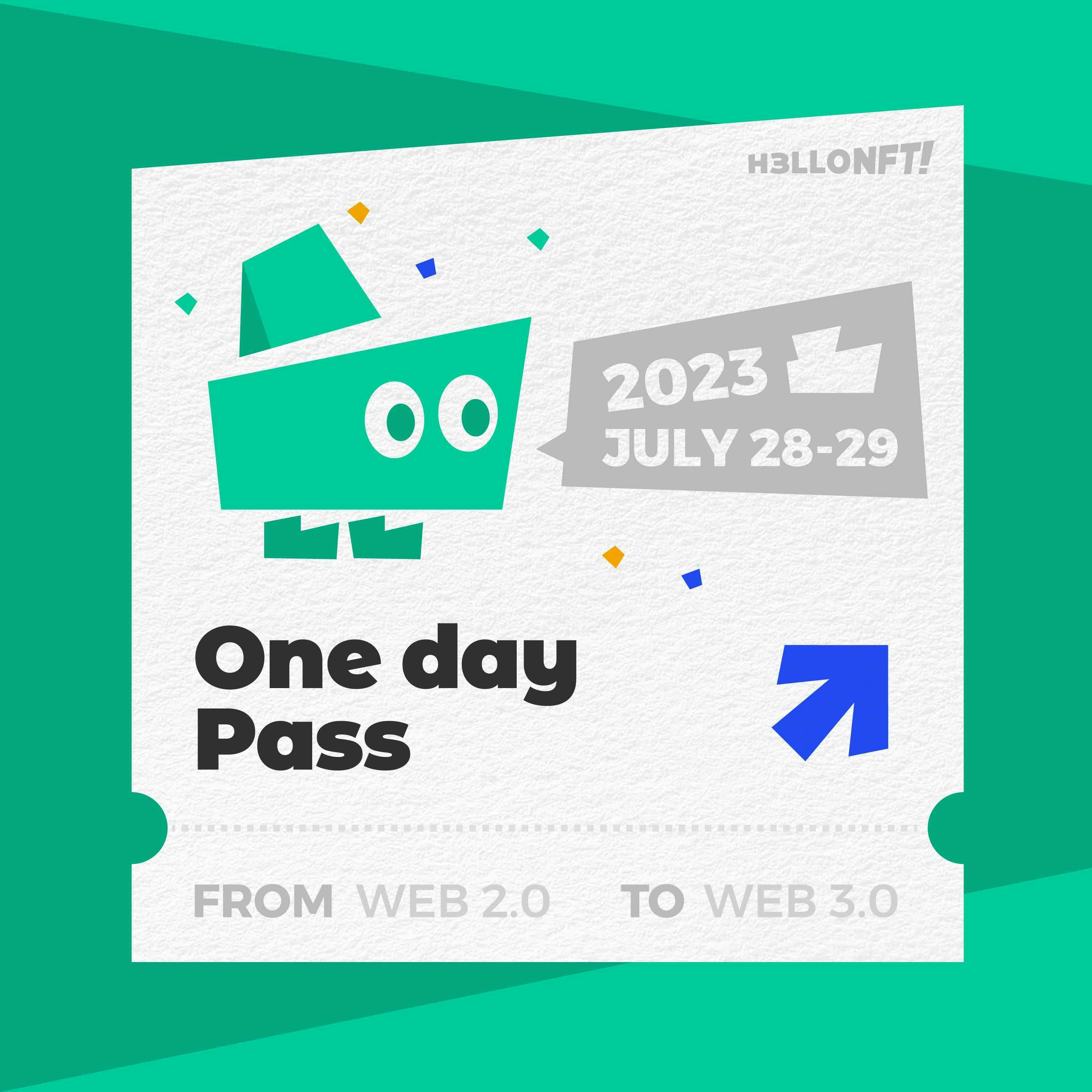 Early Bird - One Day Pass (HELLO NFT 2023)